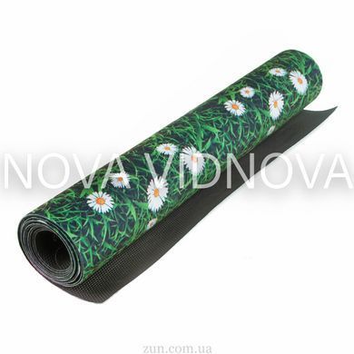 AquaZone &ndash; коврик с принтом &ldquo;КомфортБезСкольжения&rdquo; 100см- 1пог.м "Kvituchiylug 212"