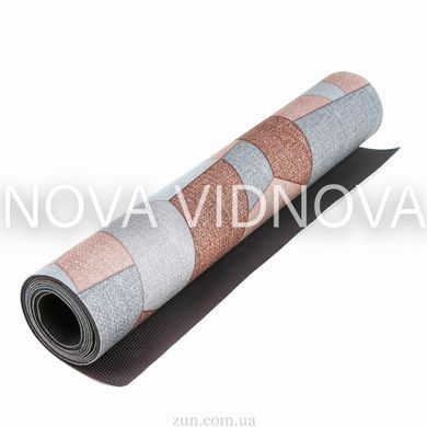 AquaZone &ndash; коврик с принтом &ldquo;КомфортБезСкольжения&rdquo; 100см- 1пог.м "Mramor 203"