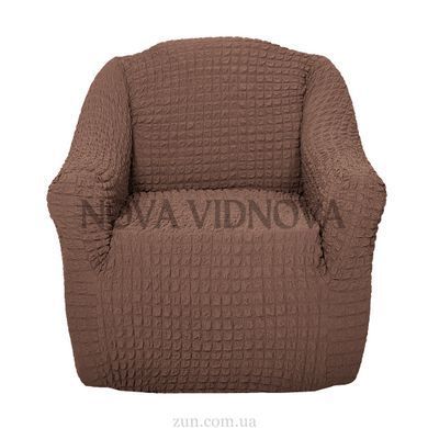 Чохол XXL BIG SIZE на крісло &mdash; Цільний (Кава з молоком) CH-KR-XXL-BR//4 фото