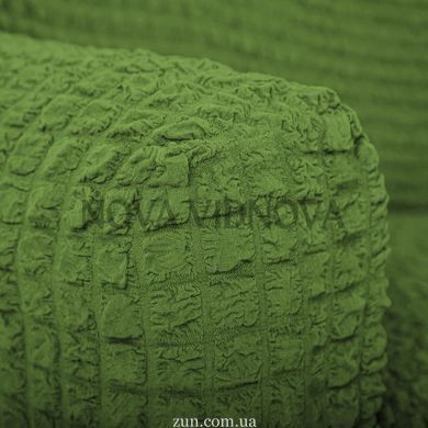 2 шт Комплект чехлов на кресла &mdash; Цельный (Зеленый) CH-KR-070-Green2//4 фото