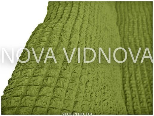 Комплект чохлів XXL на великий диван та 1 крісло (Зелений)