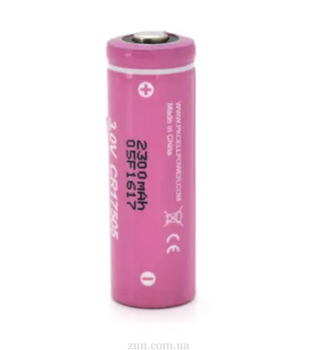 Батарейка литиевая PсCELL, 3.0V 2300MAH CR17510//0.5 фото