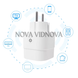 Умная розетка Smart WiFi с таймером 3680 Вт / 16 А