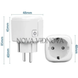 Умная розетка Smart WiFi с таймером 3680 Вт / 16 А