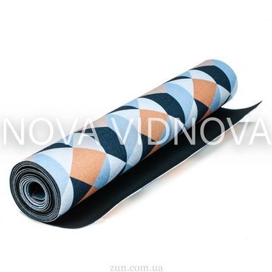 AquaZone &ndash; килимок з принтом &ldquo;КомфортБезКовзання&rdquo; 65см- 1пог.м "Kristal 208"