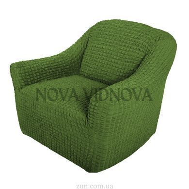Чохол XXL BIG SIZE на крісло &mdash; Цільний (Зелений) CH-KR-XXL-Green//4 фото