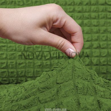 Чохол на крісло &mdash; Цільний (Зелений) CH-KR-070-Green//2 фото