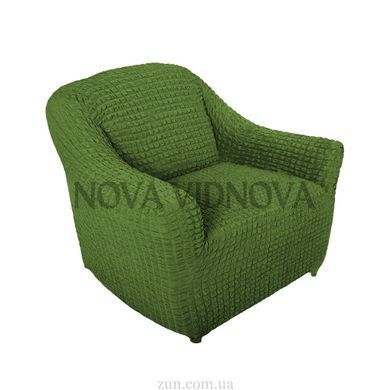 Чохол на крісло &mdash; Цільний (Зелений) CH-KR-070-Green//2 фото
