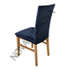 Комплект из 4 шт велюровых чехлов на стулья Nova Comfort (Синий)