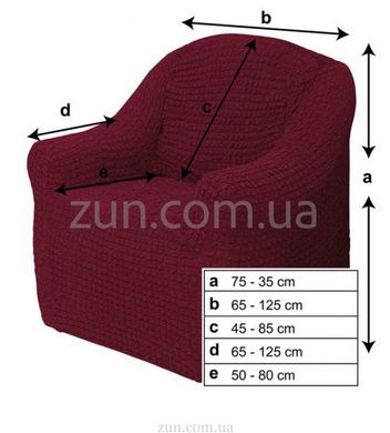 Натяжной чехол на угловой диван и 2 кресла (Графит) CH-UG+2-305-G//4 фото